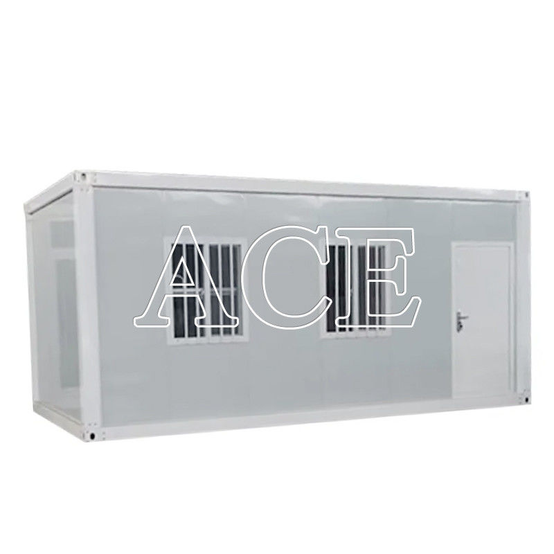 1 Door 3m 6m 7m Length Quick Made Easy Build Assembly 20ft Flat Pack Container House Office with Optional Toilet and Shower