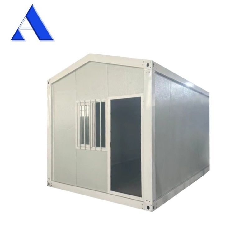 20ft Movable Prefab Modular Office Structure Flat Pack Shipping Container House Simple Modern Style Steel Corner Casting