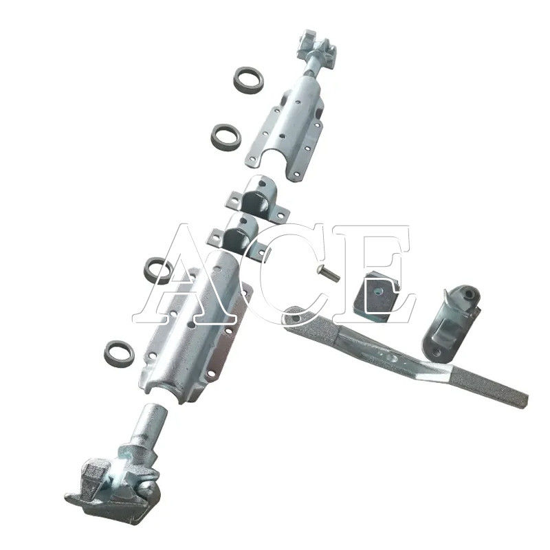 SCW49 Corner Casting Door Gear Locking System and Door Lock Set for Bottom Side Rails Refrigerated Reefer Container Parts