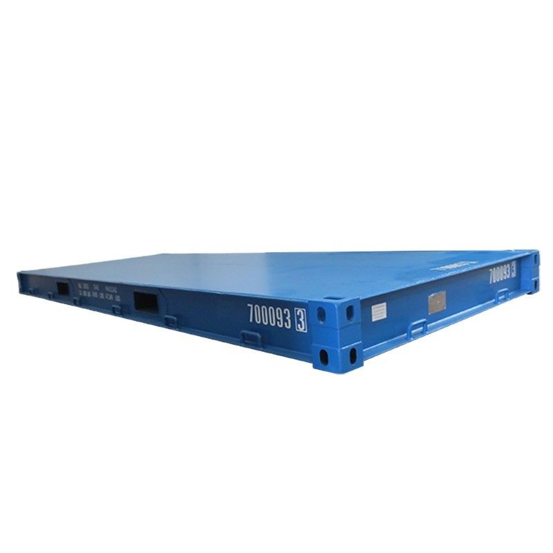 20ft Heavy-Duty Steel Floor Shipping Container Platform for Maximum Payload 45000kg and 30 cbm Capacity
