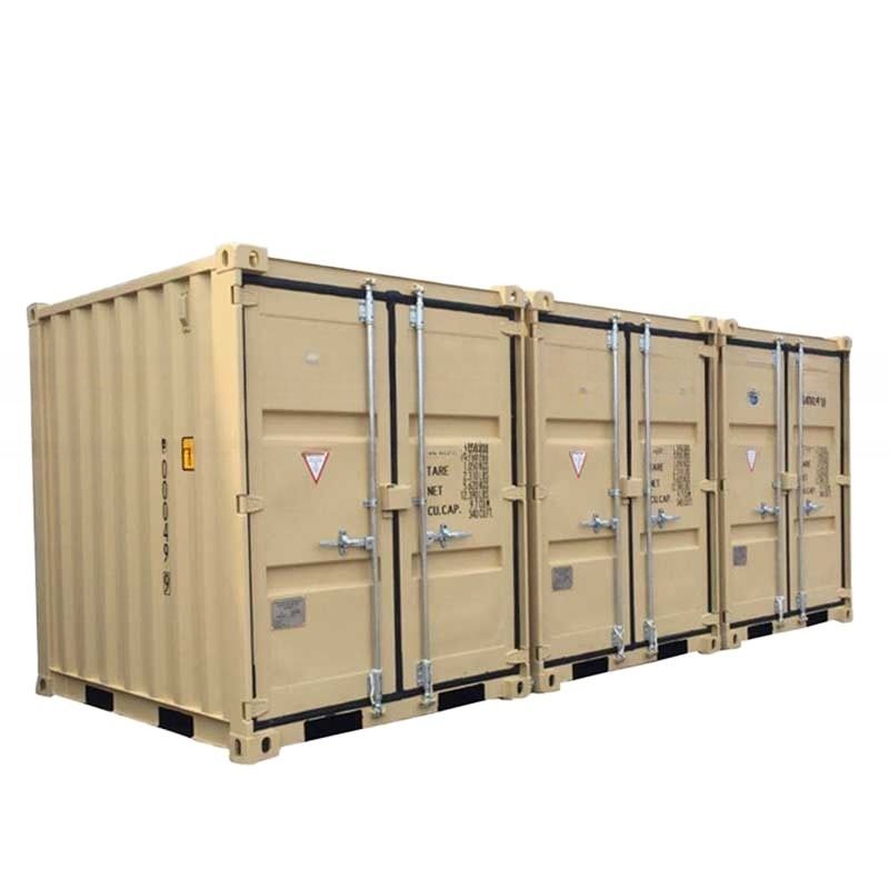 6ft x 8ft Shipping Containers Dry Storage Containers External Dimensions 1960 x 2438 x 2591 mm Portable Cargo Storage