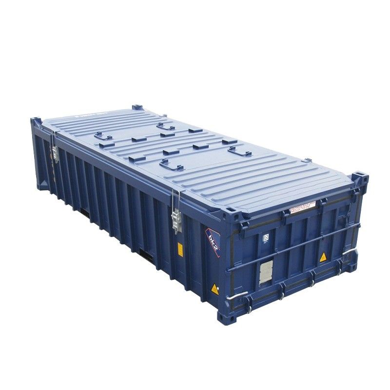 High Capacity 20ft Open Top Half Height Shipping Container with Hard Opening and Wood or Steel Flooring Capacity 14.5CBM