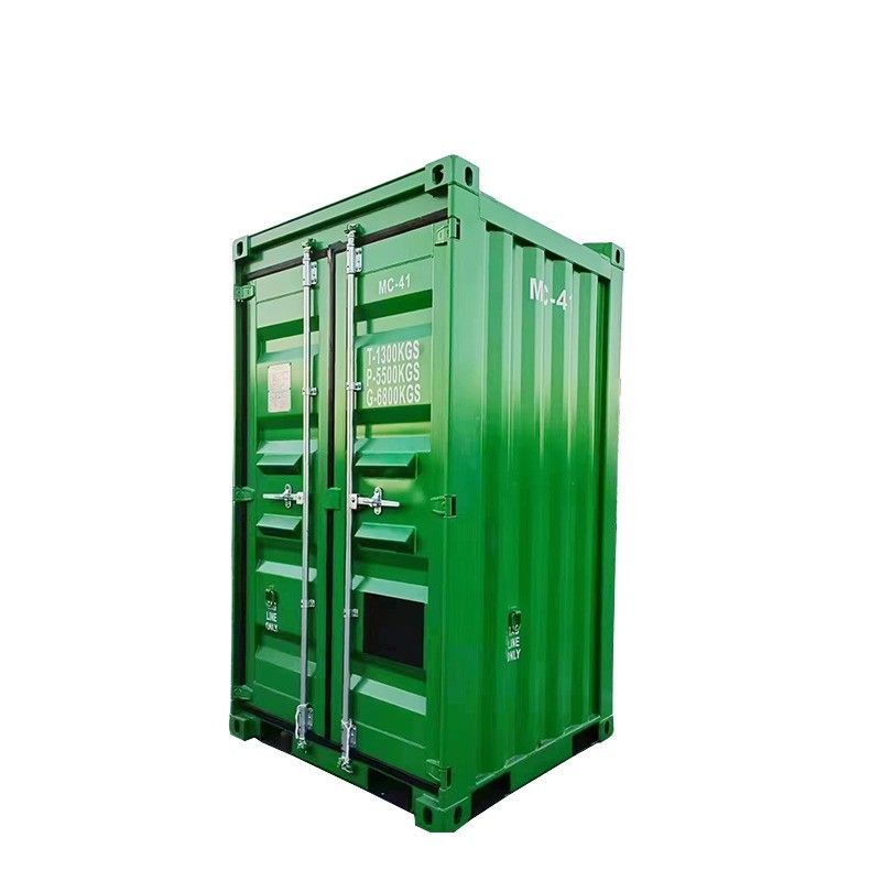 6ft Mini Contenedor Offshore DNV Shipping Container with Steel Floor Portable CCU Closed Drilling Box and Optional Sling Set