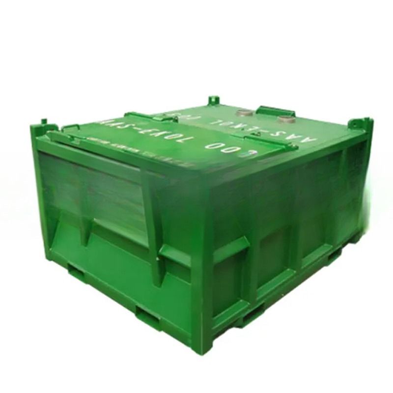 6.5ft LR Certified DNV 2.7-1 Offshore Containers Mud Skip Drill Cutting Skip