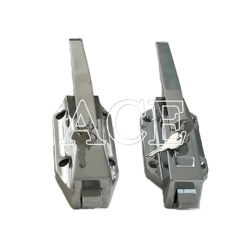 Polished Stainless Steel Cold Room Door Lock for Easy Installation on Shipping Container Trailer
