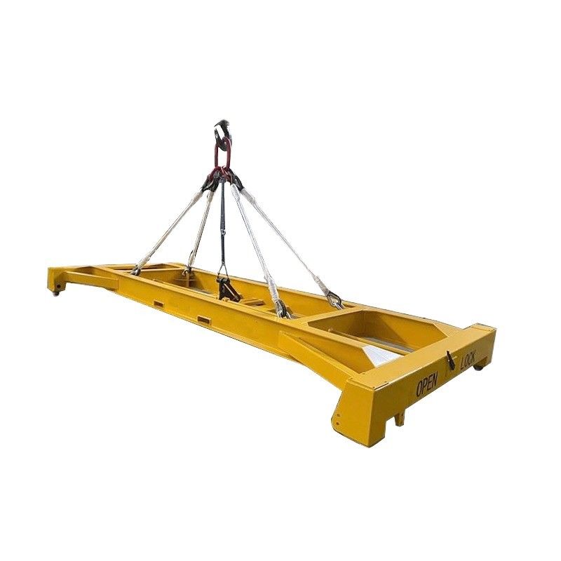 Condition 42 Tons Payload 40ft Shipping Container Spreader Semi-Auto Lifting Beams with Sling Demension 12118 x 2438 mm