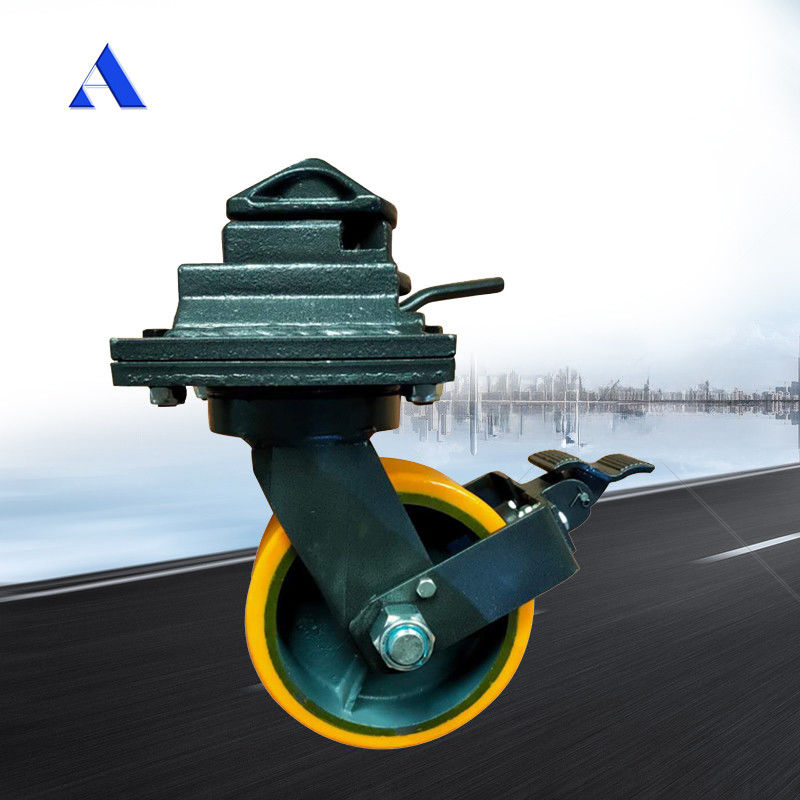 3 Ton Heavy Duty Caster ISO Sea Shipping Container Caste Wheels Swivel within Building Material Shops and Plate Casters