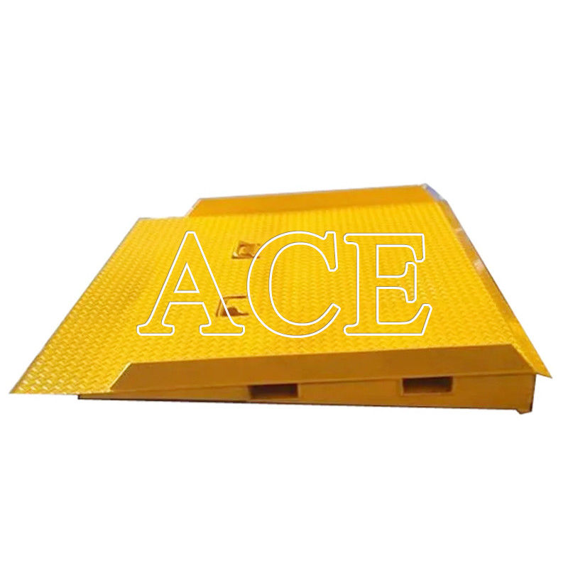 Hydraulic Scissor Lift Container Ramp for Forklift Loading 6500Kgs Capacity and Multi-functional Design