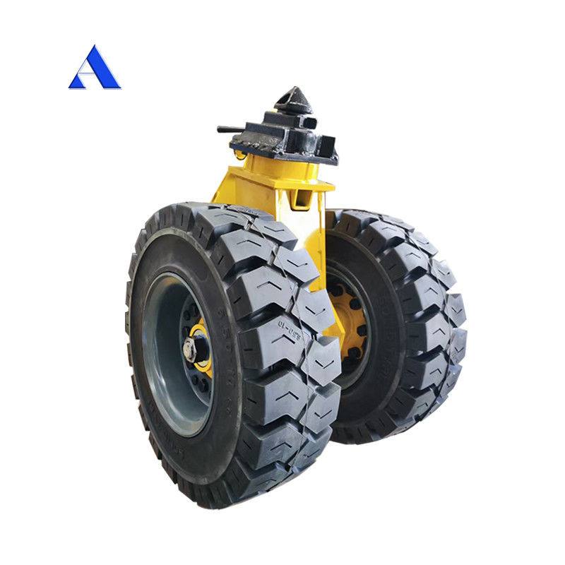 Tare Weight 26kg Heavy Duty Portable ISO Shipping Container Caster Wheels for Dynamic Load and Lockable Swivel Castor