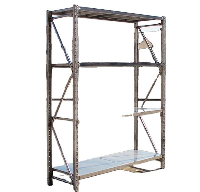 Multi-Level Storage Shelf for Warehouse Usage Rack Type Product 304 Stainless Steel Layer 4 layer Fork Length 1000mm