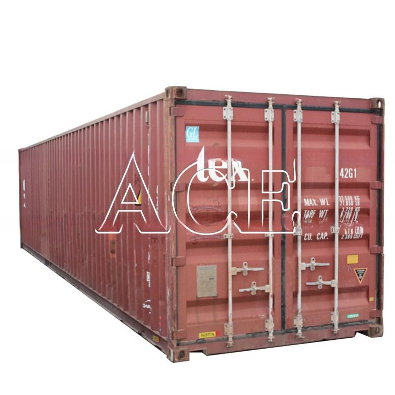 40ft HC 40 ft Shipping Containers High Cube Second Hand Dry Container Cargo Worthy Used 40 feet