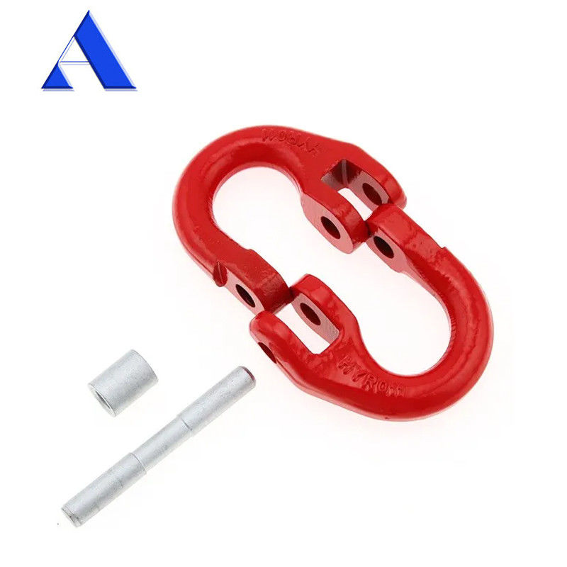 G80 12.5T Grade 80 Connecting Link Hammer Lock Chain Connector with Long-lasting Painting Finish
