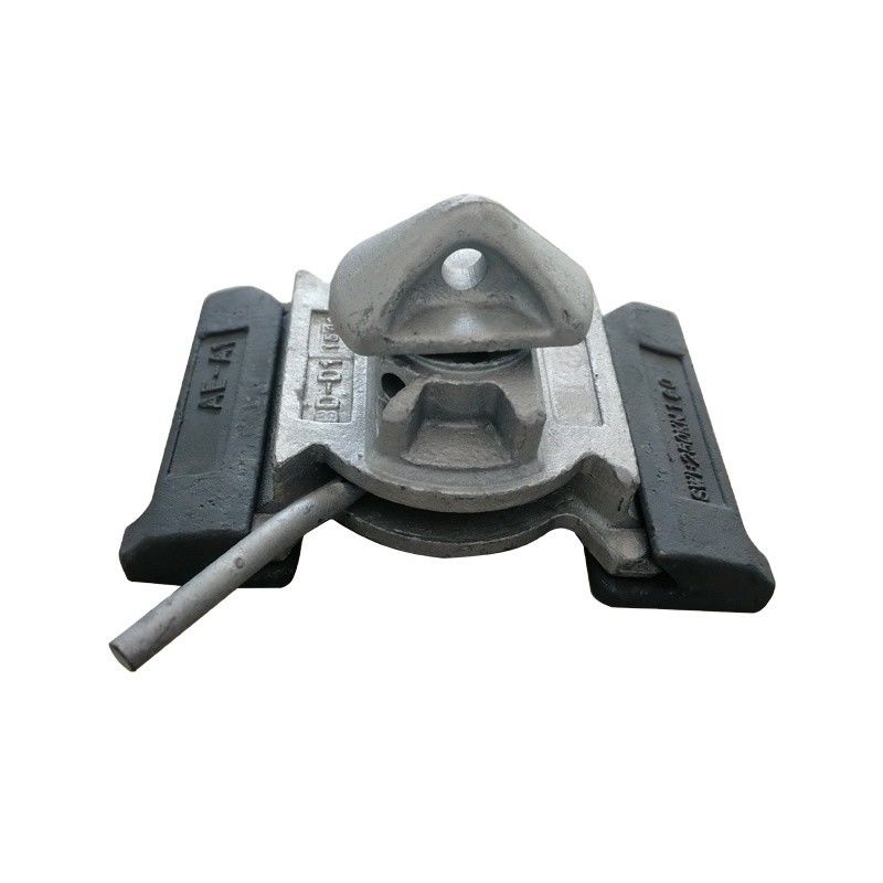 Casting Steel Dovetail Bottom TwistLock 45 degree or 55 degree ISO Shipping Container Twist lock M.B.L Shear 420KN